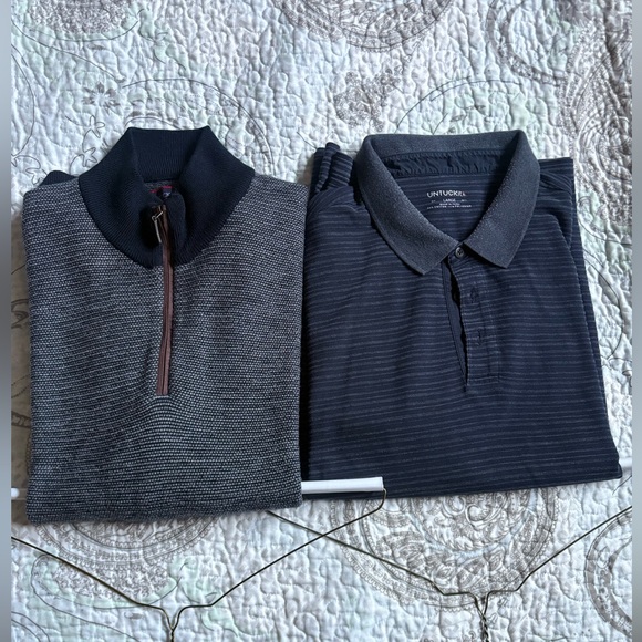 UNTUCKit Bundle- 2 Long-Sleeve Large - Picture 1 of 10